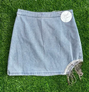Cloud Ten Denim Mini Skirt  thumbnail 1