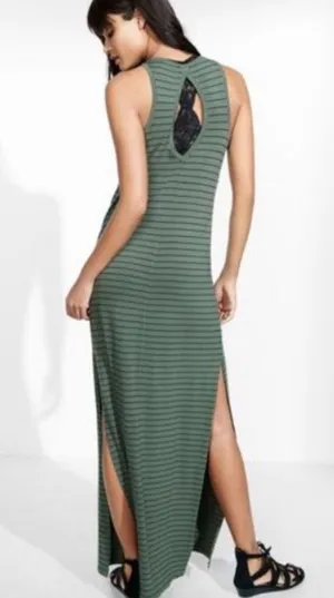 Stripped Maxi Dress thumbnail 2