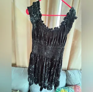 Urban Outfitters✨ Rosie Velvet Romper NWT thumbnail 5