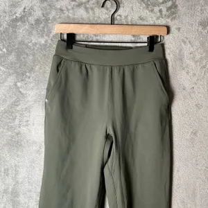 Figs On Shift High Waisted‎ Contourknit Slim Pants XS Moss Green Nursing New thumbnail 2
