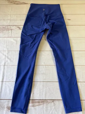 lululemon athletica Royal Blue High-Waist Leggings thumbnail 7