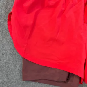 Gymshark Women's Running 2 in 1 Shorts Bold Pink/Magenta Brown Size Small Active thumbnail 3