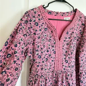 Roller Rabbit Cluny Naema Pink Floral Dress thumbnail 5