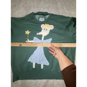 american eagle customized sweatshirt m Cute Craft Whimsical thumbnail 5