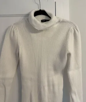 SheIn White Sweater Dress thumbnail 3