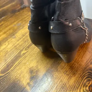 Dingo‎ Black Slouchy Western Boots Size 5 thumbnail 5