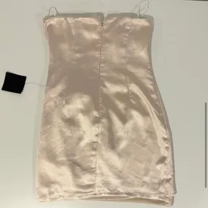 Lulu's Tan Strapless Sheath Dress Cocktail thumbnail 2