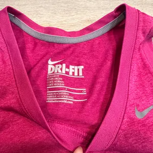 Nike Dri-Fit Tank Top Womens Pink‎ Athletic Sleeveless Workout Gym Shirt Small S thumbnail 5