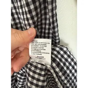 Area Stars Women’s Small Whimsigoth Black White Gingham Prairie Dress Cottagecor thumbnail 4