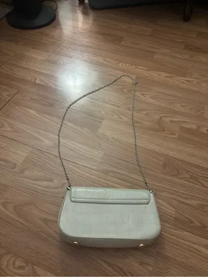 Zara Light Cream Croc-Embossed Chain Shoulder Bag thumbnail 2