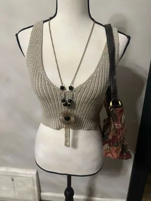 En Saison knit top Tan thumbnail 1