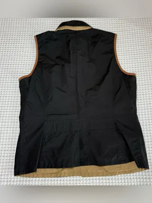 Ralph Lauren Khaki Black Reversible Field Vest Equestrian Size Large Classic thumbnail 12