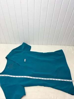 FIGS Women’s‎ Teal V-Neck Scrub Top thumbnail 6