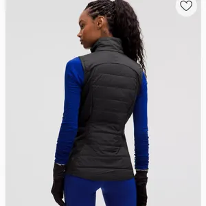 Lululemon Athletica Black Down for it All Quilted Vest thumbnail 3
