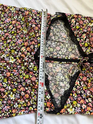 AFRM Olivier Lace Cutout Floral Maxi Dress M Y2K Romantic $138 thumbnail 11