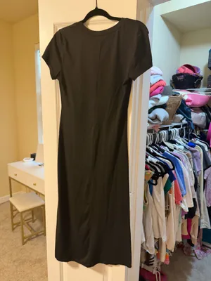 Cupshe black maxi dress thumbnail 3