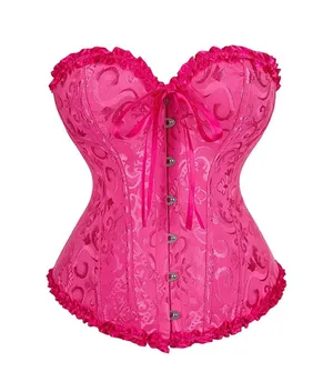 Overbust Bustier Bodyshaper Pink Size M thumbnail 2