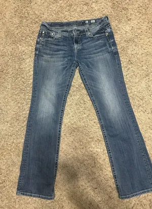 Miss Me Jeans Low-Rise Bootcut Embellished Rhinestone thumbnail 1