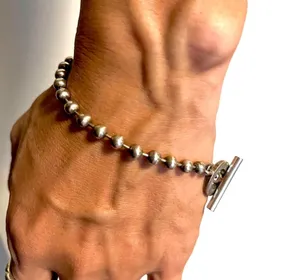 Gucci charm bracelet size 7.5 inches sterling silver thumbnail 3