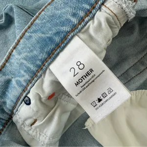 MOTHER Snacks High Waisted Twizzy Skimp Jeans Just a Nibble, 28 thumbnail 4