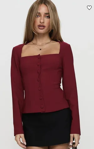 Long Sleeve Princess Polly Top thumbnail 1