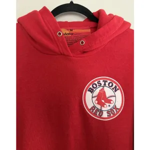 Aviator Nation Red Sox Relaxed‎ Pullover Hoodie Red Size Medium thumbnail 3