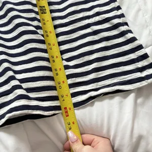 Womens Size Small White Striped Tank Midi Dress‎ Pockets Summer Beach Classic thumbnail 5
