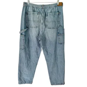 American Eagle Highest Rise 90s Boyfriend Carpenter Relaxed Fit Jeans Womens 18 thumbnail 2