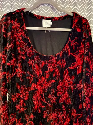 Anthropologie / HD in Paris | Dierdre Velvet Column Dress, M thumbnail 5