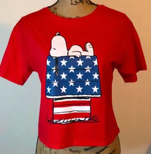 Snoopy T-Shirt Size M thumbnail 1