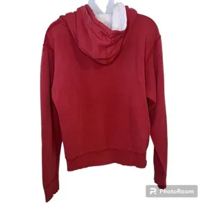 Pressbox Indiana Hoosiers Red Long Sleeve Hoodie Size Large thumbnail 2