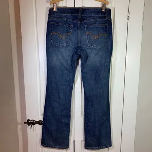 Wrangler Boot Cut Jeans Women's Dark Wash Denim Pants Size‎ 11x32 (32x30.5) thumbnail 5