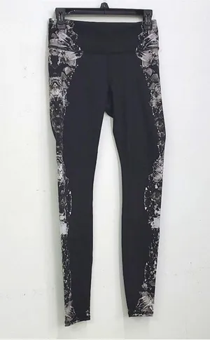 ALO YOGA High-Waist Airbrush Legging XS Dark Krystal Black thumbnail 5