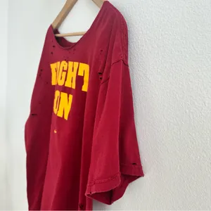 Nike SC Trojans off-the-shoulder oversized t-shirt thumbnail 4