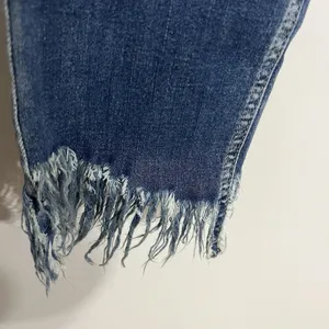 We The Free Women's Distressed Skinny Jeans Raw‎ Fringe Hem Size 28 Ankle Length thumbnail 4