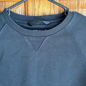 Carhartt Clarksburg Crewneck Pullover Sweatshirt size XS Black Gray thumbnail 3