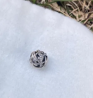 Pandora Galaxy Openwork Clear CZ Charm thumbnail 3