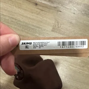 SKIMS Chocolate One-Piece Swimsuit thumbnail 2