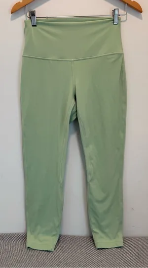 Lululemon Align High-Rise Pant 25" Desert Green size 8 thumbnail 1