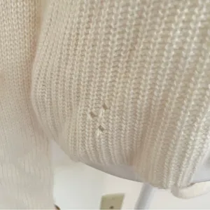W. Cashmere Mock Neck Sweater 100% Cashmere Size Small thumbnail 6