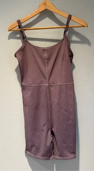 Automet Mauve Athletic Bodysuit Romper Activewear Jumpsuit Size Small thumbnail 1