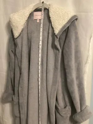 Victoria’s Secret warm fleece robe. Size Small thumbnail 1