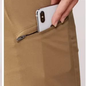 Athleta Trekkie‎ North Big Sur Brown Jogger Rip Stop Outdoor Activewear Pants thumbnail 4
