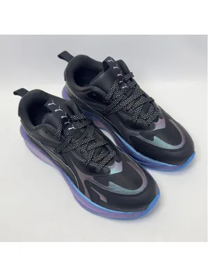 Puma RS-Curve Lightsense Women's Running Sneakers Size 8 Black and Purple thumbnail 12
