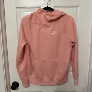 Nike Fleece Funnel Neck Hoodie embroidered logo size‎ XS thumbnail 3