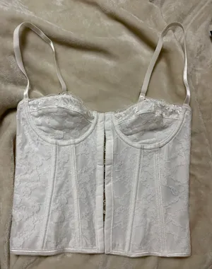 Corset Top White Size XS thumbnail 3