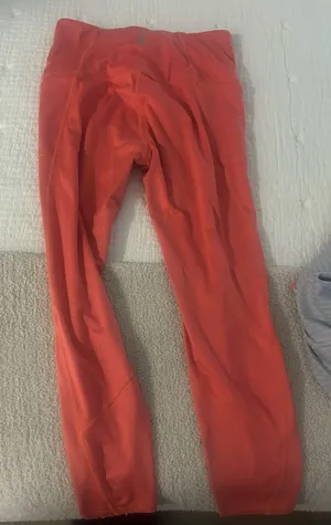 Free people leggings orange thumbnail 1