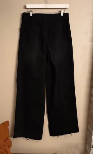 OAT HR Wide‎ Leg Pants Black Size 29 thumbnail 1