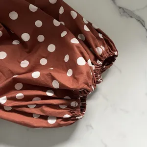 Abercrombie & Fitch Emerson Mini Dress XS Polka Dot Puff Sleeve Babydoll thumbnail 10