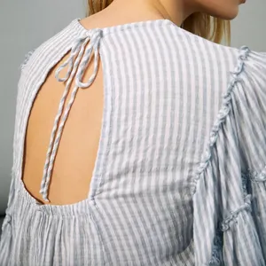 Anthropologie Pilcro Sybil Ruffle-Sleeve Blouse thumbnail 3